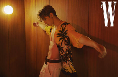 Johan Bassayev in W Korea magazine, 2020.